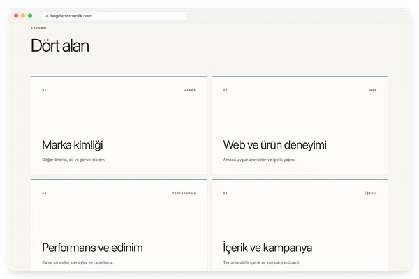 BEG Danışmanlık: Dijital büyüme alanları