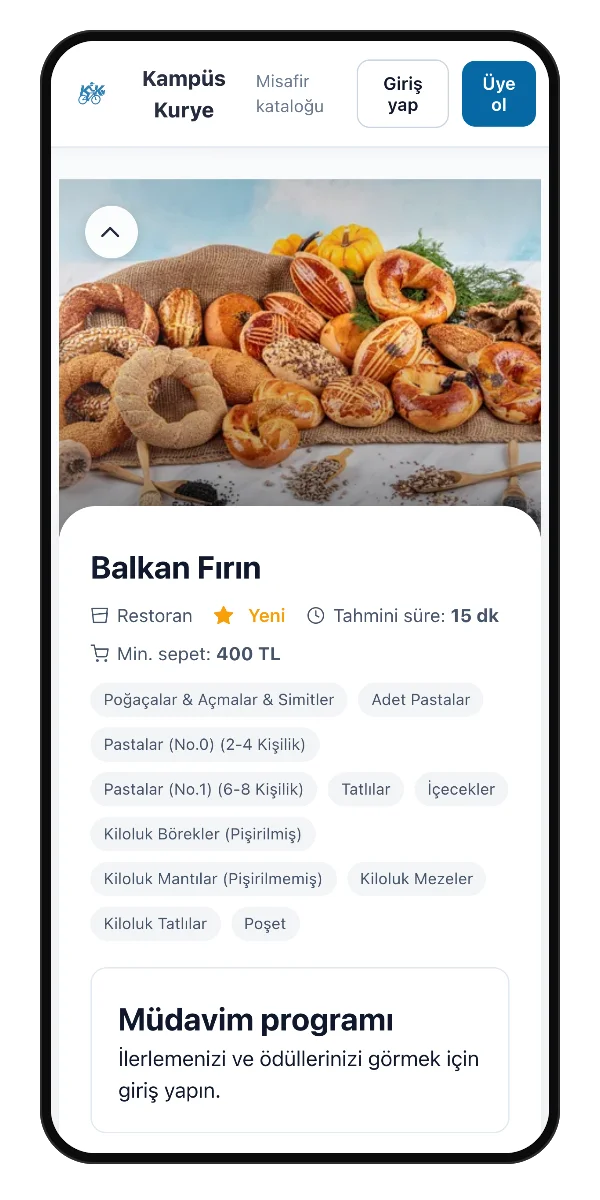 İşletme sayfası