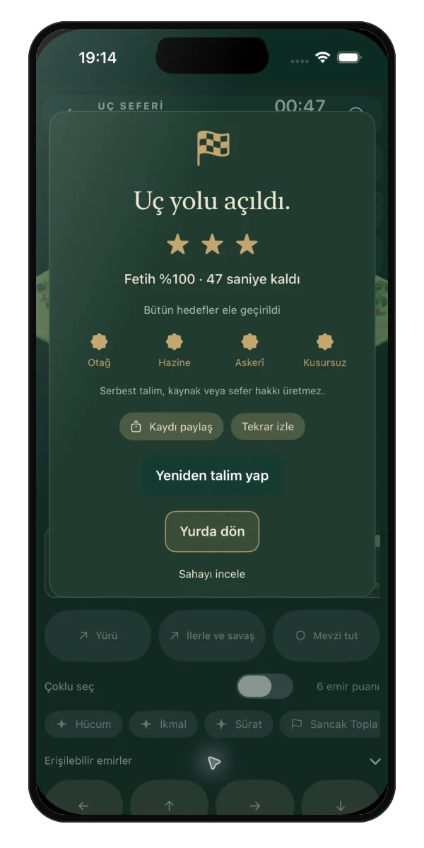 Campaign result